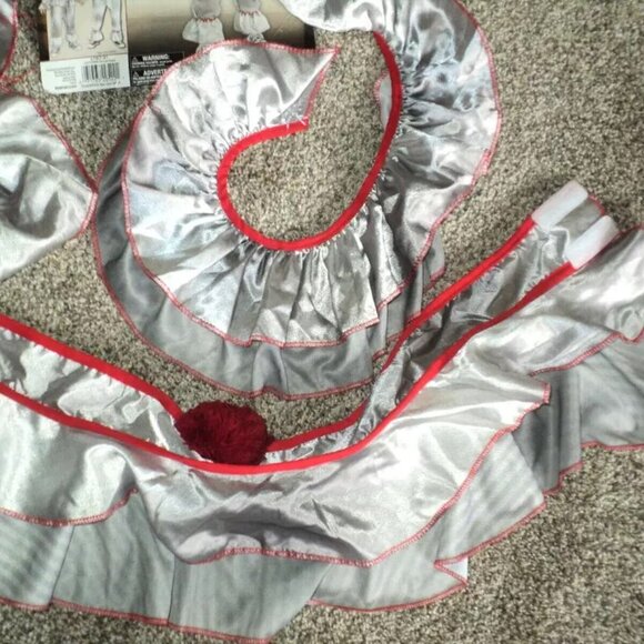 Twisted Clown Halloween Child Costume Size Boy M (8-10) by Fun World 7 Piece - Picture 8 of 8